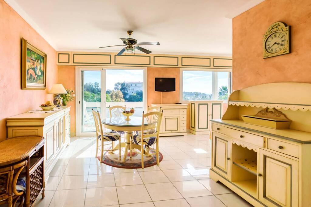 Apartament A6- 2 Bdr Incredible Sea View - Ac, Garage & Terrace Antibes Zewnętrze zdjęcie