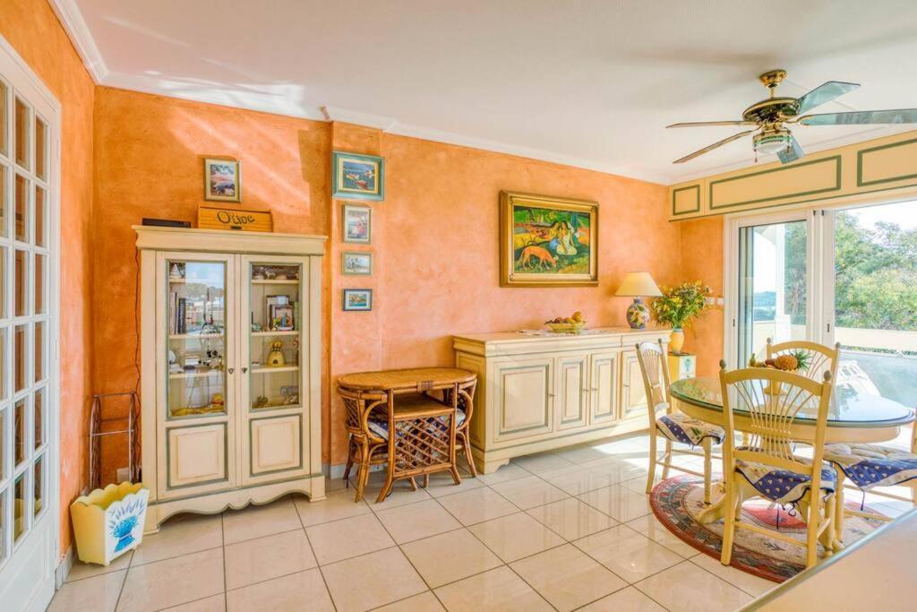 Apartament A6- 2 Bdr Incredible Sea View - Ac, Garage & Terrace Antibes Zewnętrze zdjęcie