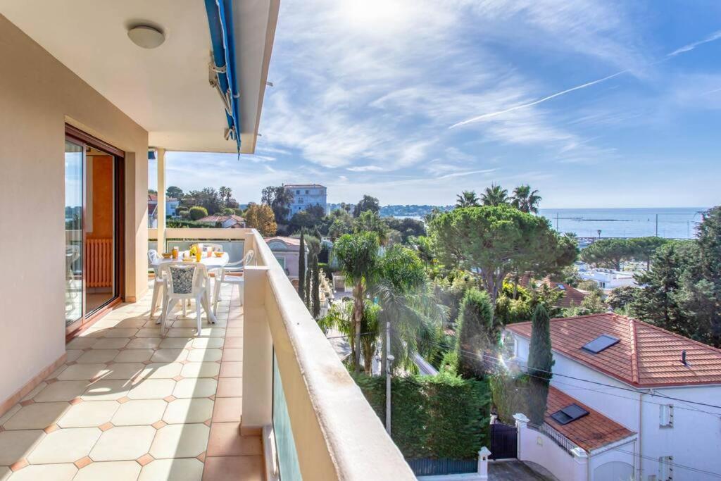Apartament A6- 2 Bdr Incredible Sea View - Ac, Garage & Terrace Antibes Zewnętrze zdjęcie