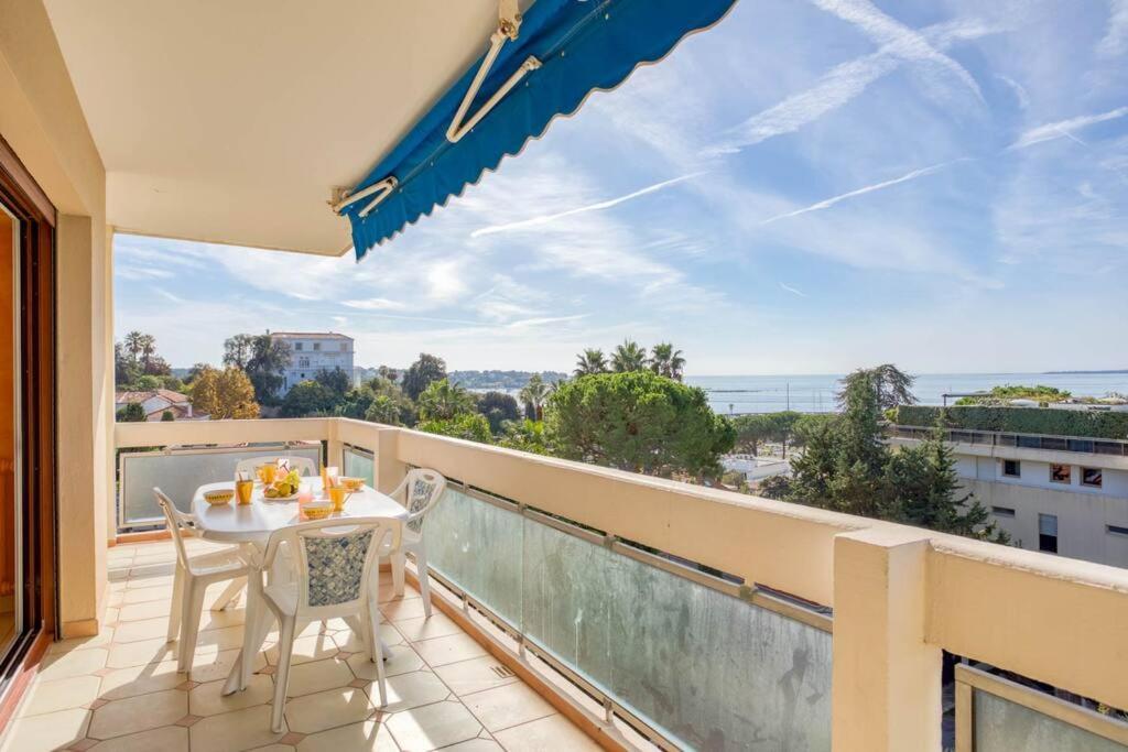 Apartament A6- 2 Bdr Incredible Sea View - Ac, Garage & Terrace Antibes Zewnętrze zdjęcie