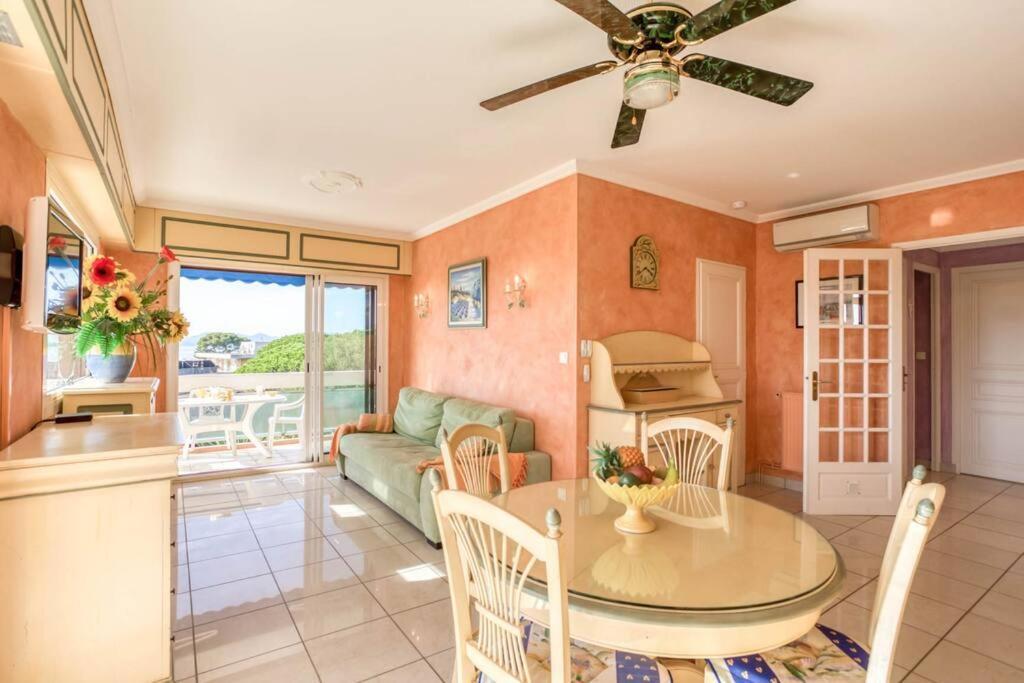 Apartament A6- 2 Bdr Incredible Sea View - Ac, Garage & Terrace Antibes Zewnętrze zdjęcie